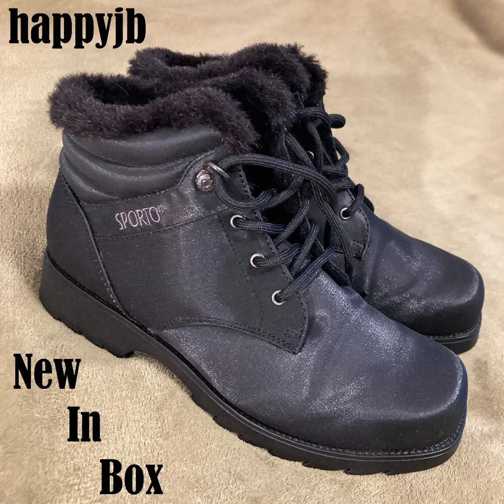 NIB Vintage Sporto Natasha Insulated Boots Size 8.5W